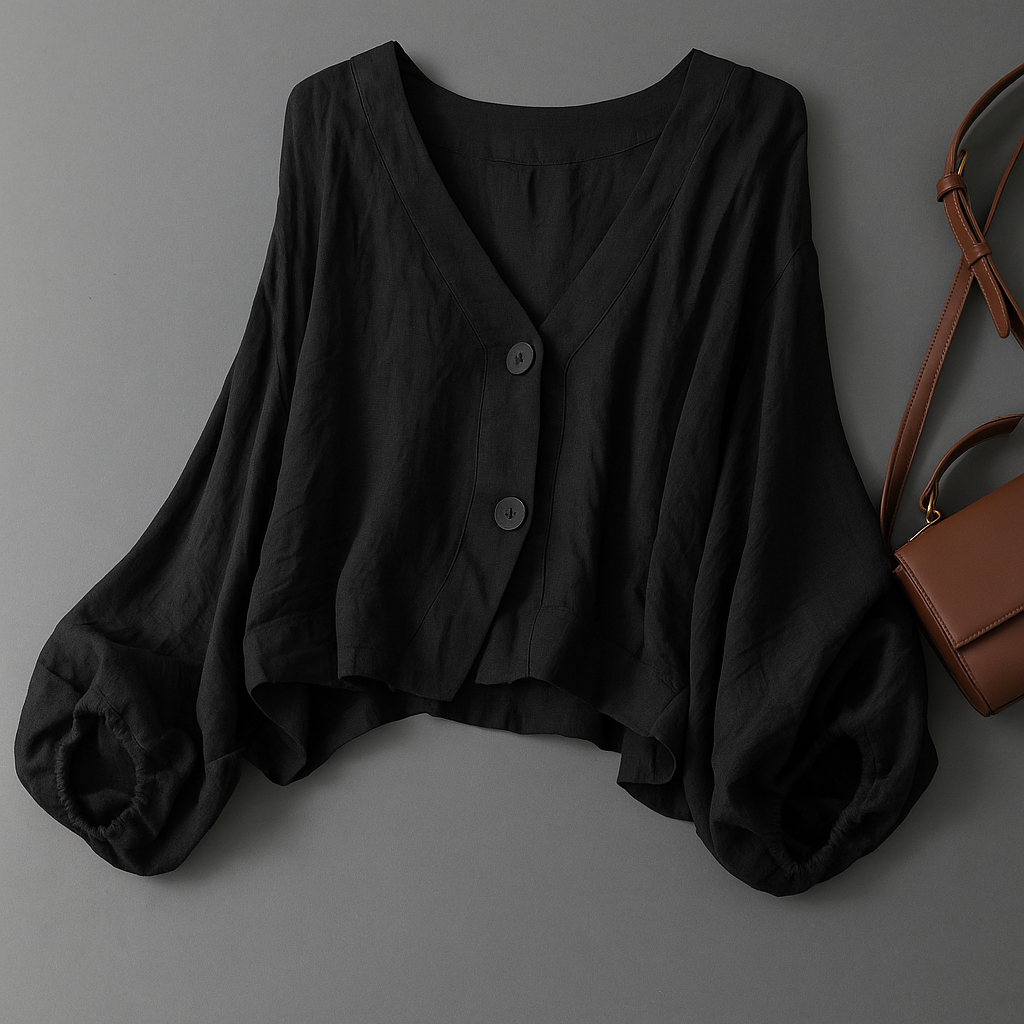 NOVA LINEN BLOUSE