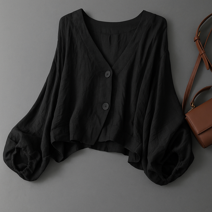 NOVA LINEN BLOUSE