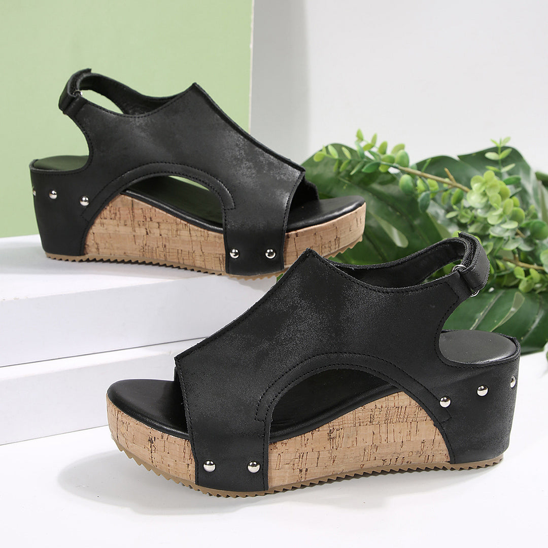VIRELLE PLATFORM SANDALS