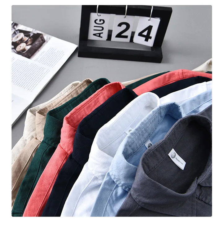 AMALFI LINEN SHIRT