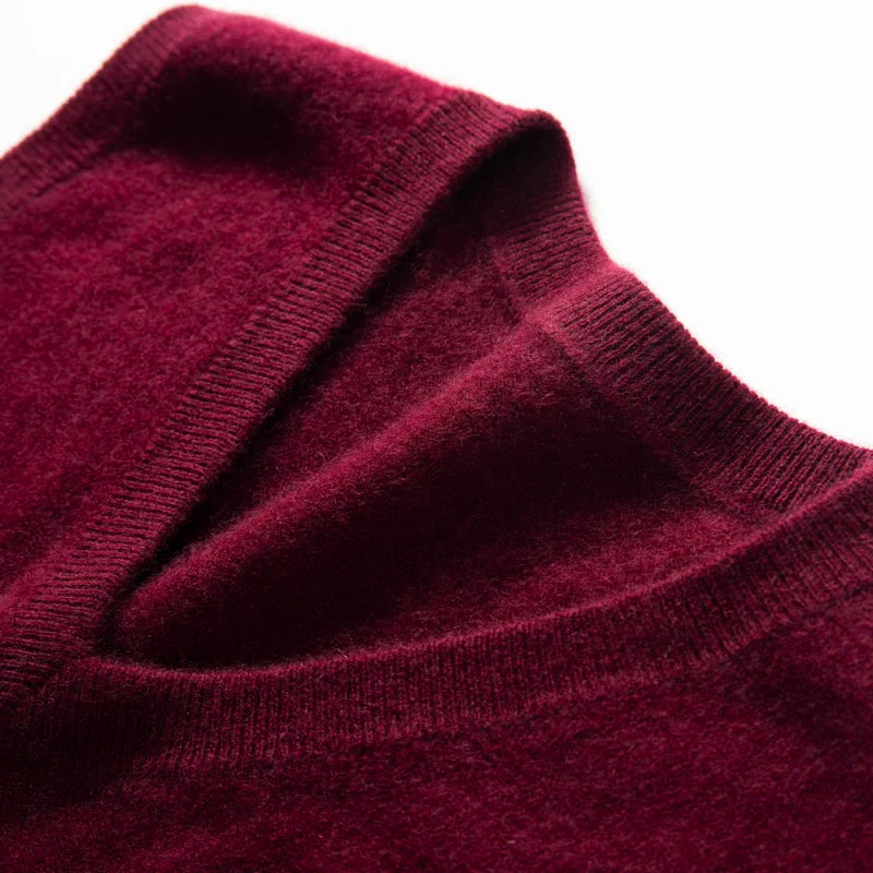CASHMERE HERITAGE VEST