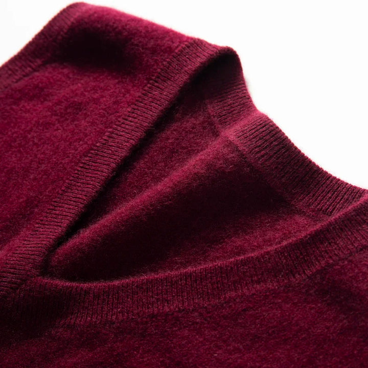 CASHMERE HERITAGE VEST