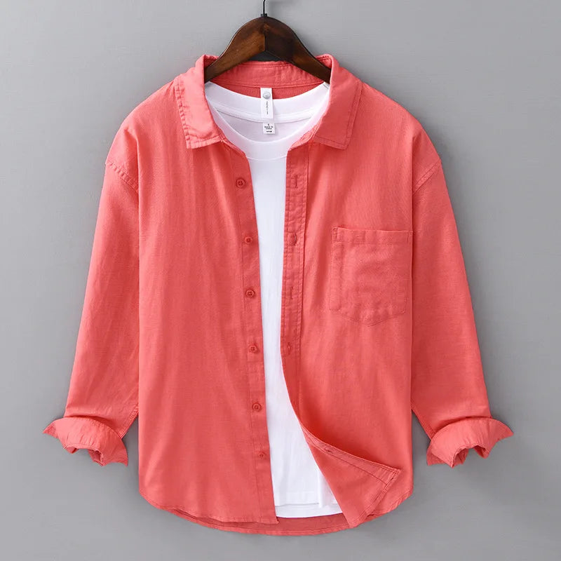 AMALFI LINEN SHIRT