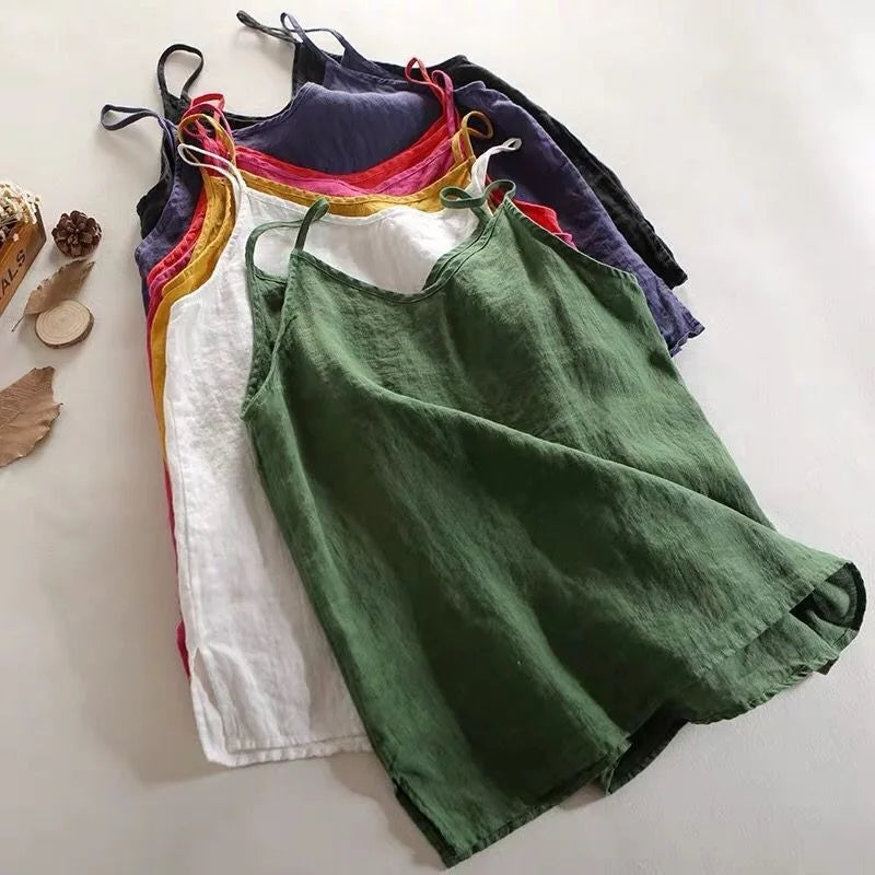 LUMA LINEN CAMI