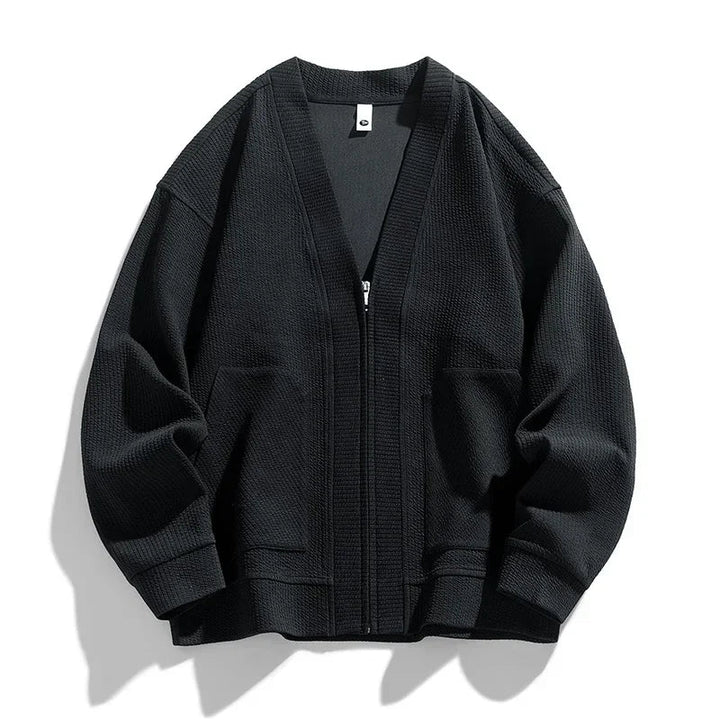 TEXTURED CARDIGAN